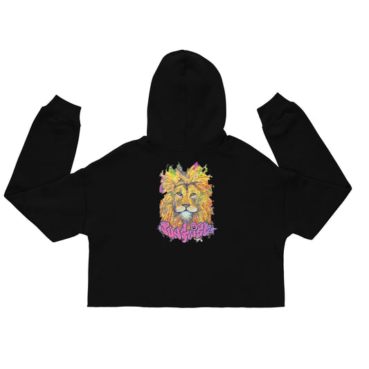 Junglist Women's Crop Hoodie