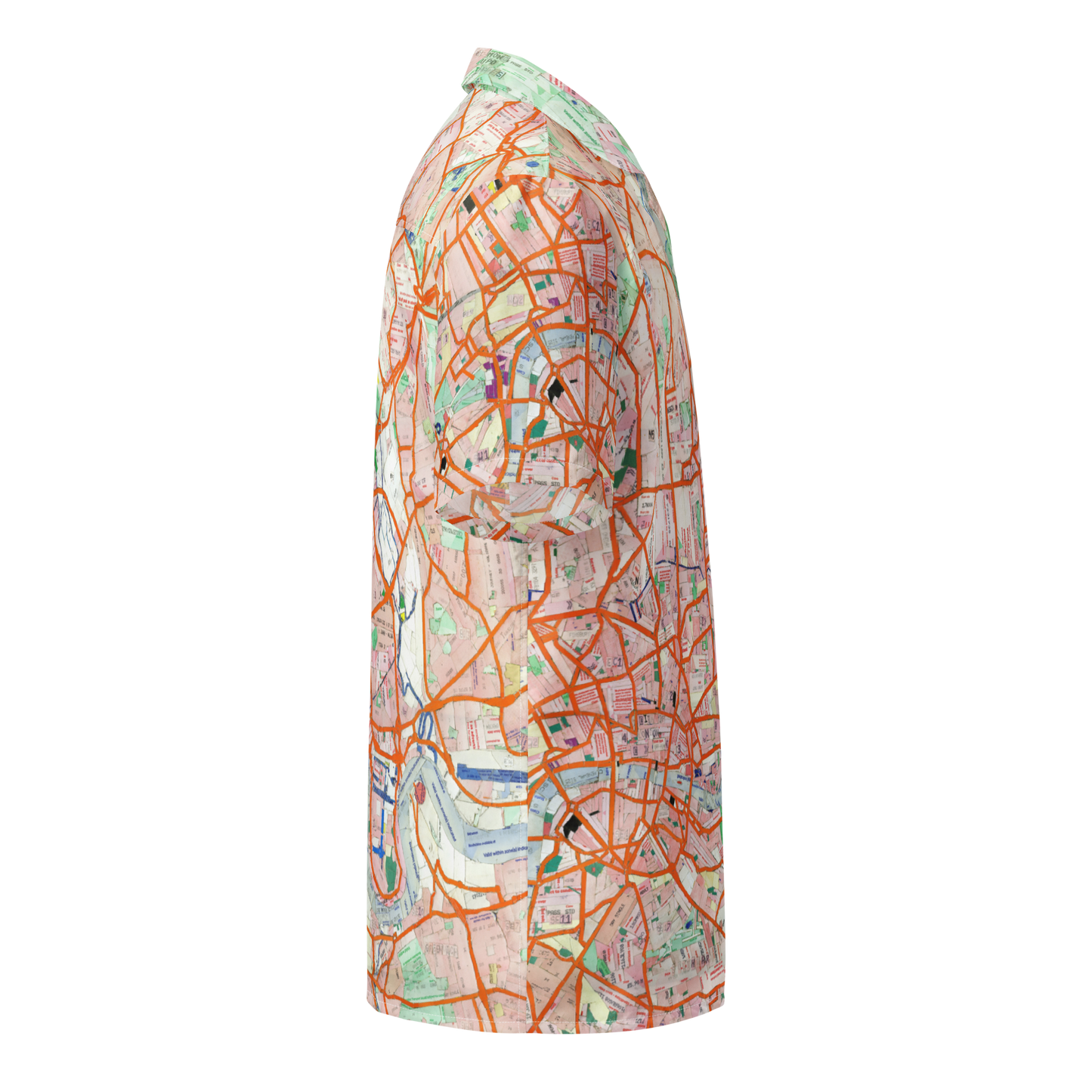 London Travel Card Map Men's Shirt