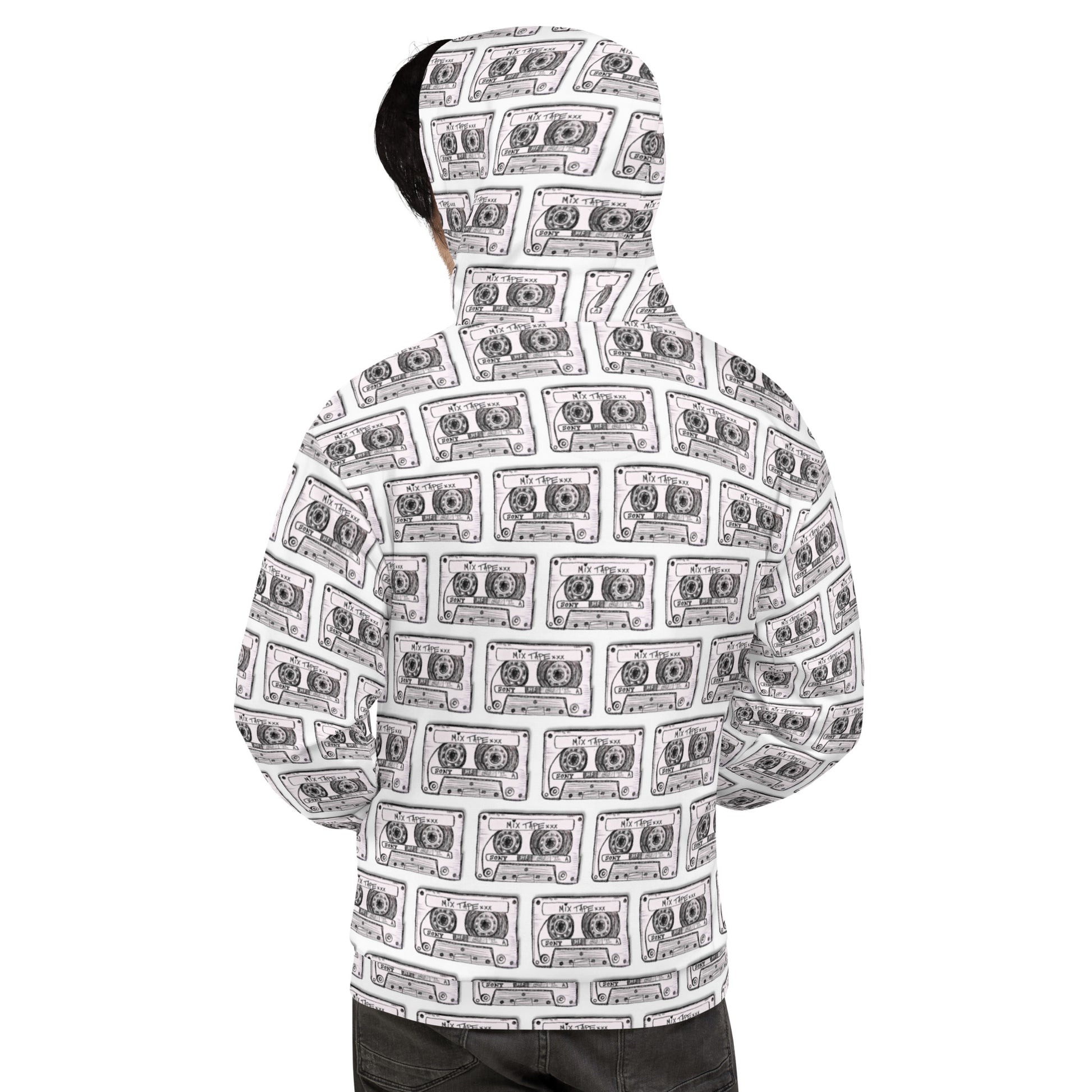 Mixtape All-Over Print Unisex Hoodie