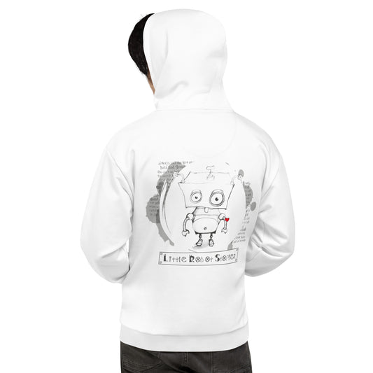 Little Robot Stories Unisex Hoodie Back