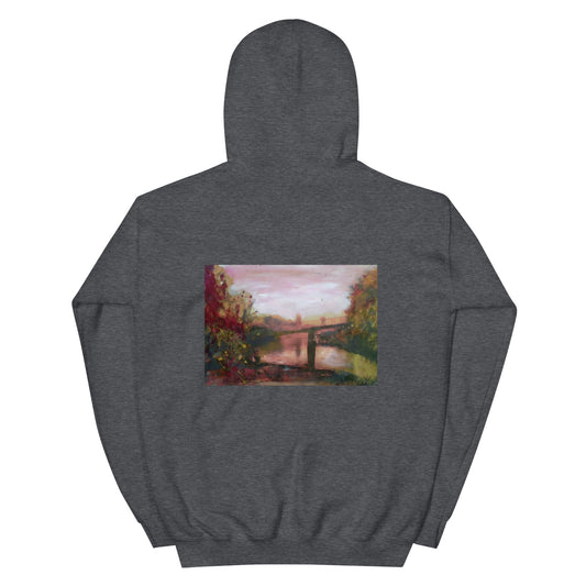 Eel Pie Island Bridge Womens Hoody