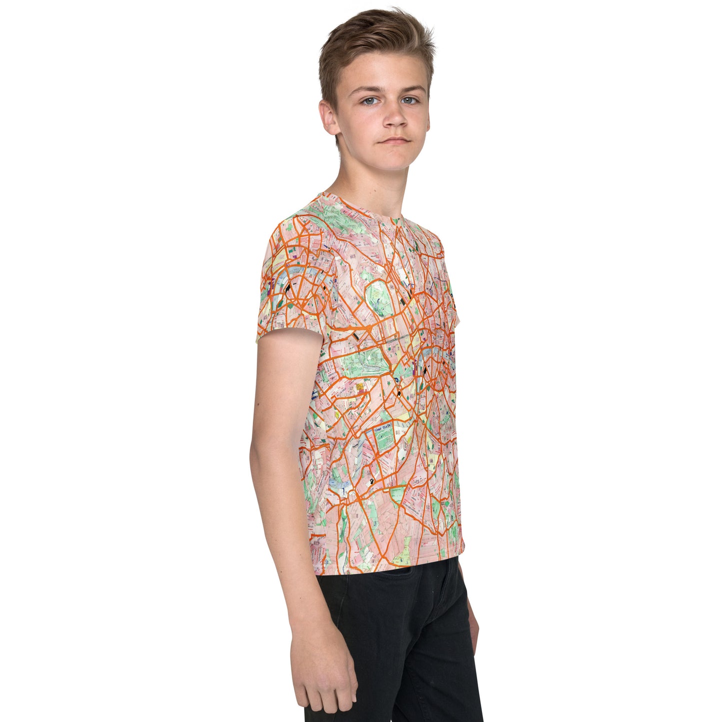 The London Travel Card Map Youth T-Shirt