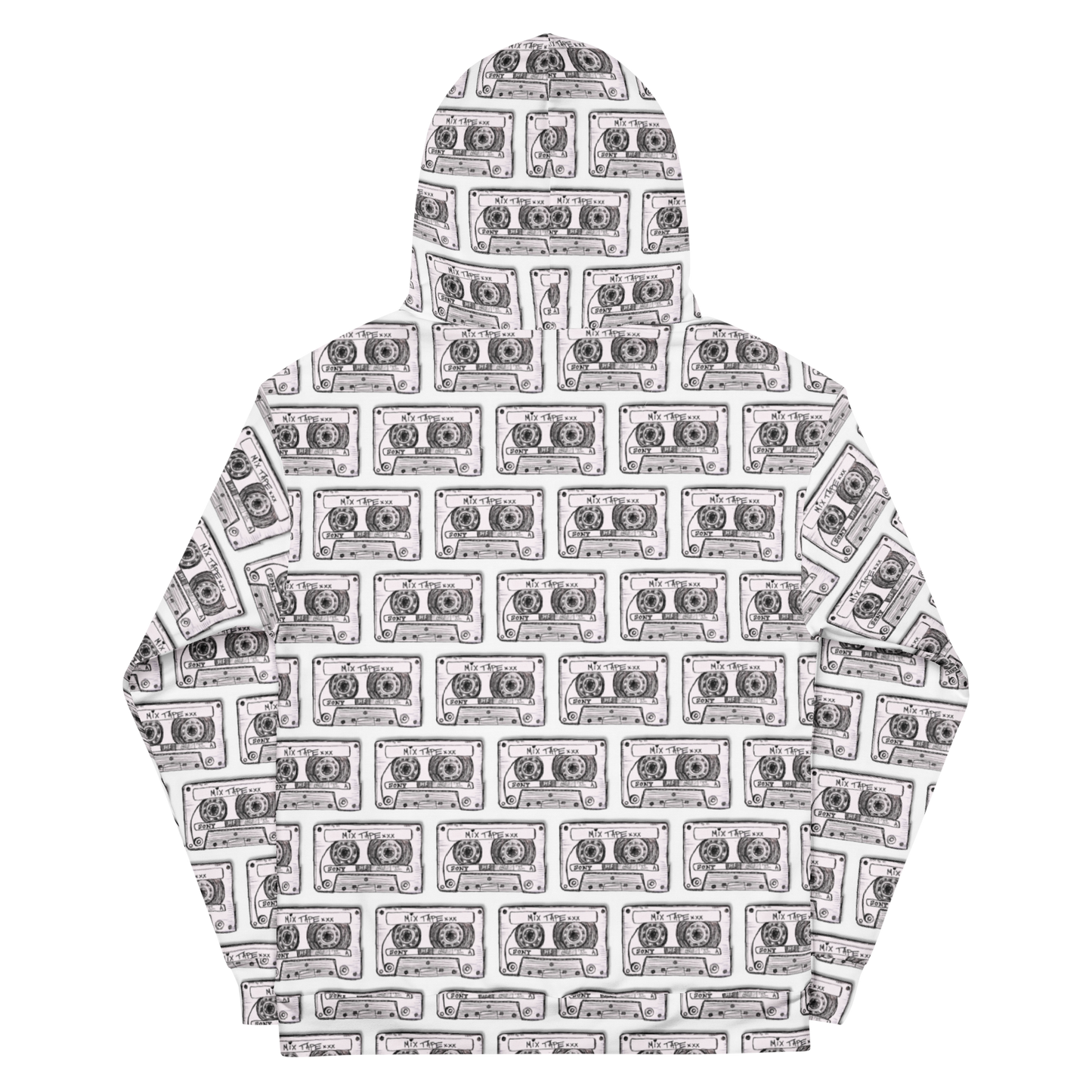 Mix Tape Women's All-Over Print Hoodie