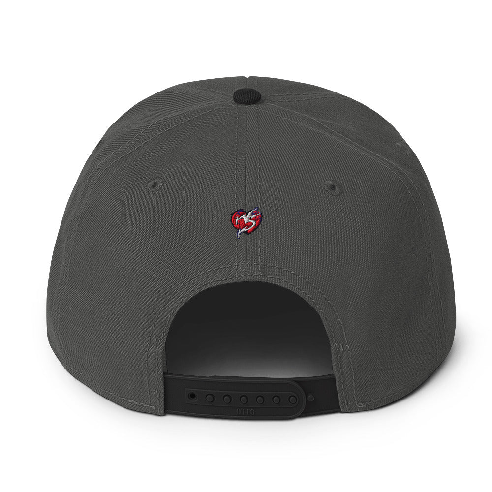 Sub-Woofer Snapback Hat Green and Black Back Logo