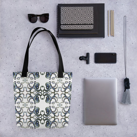 Squids In Tote Bag