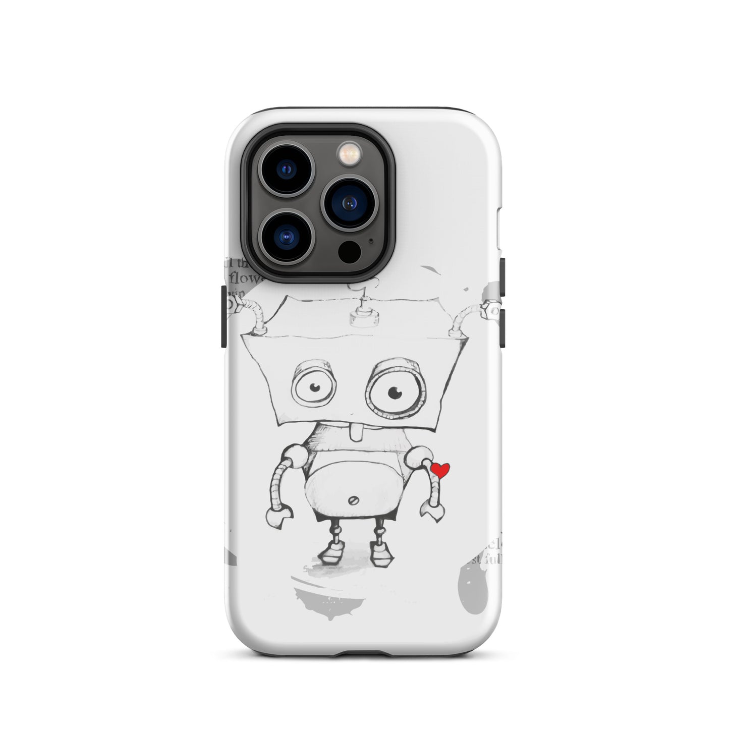 Little Robot iPhone 14 Pro Case