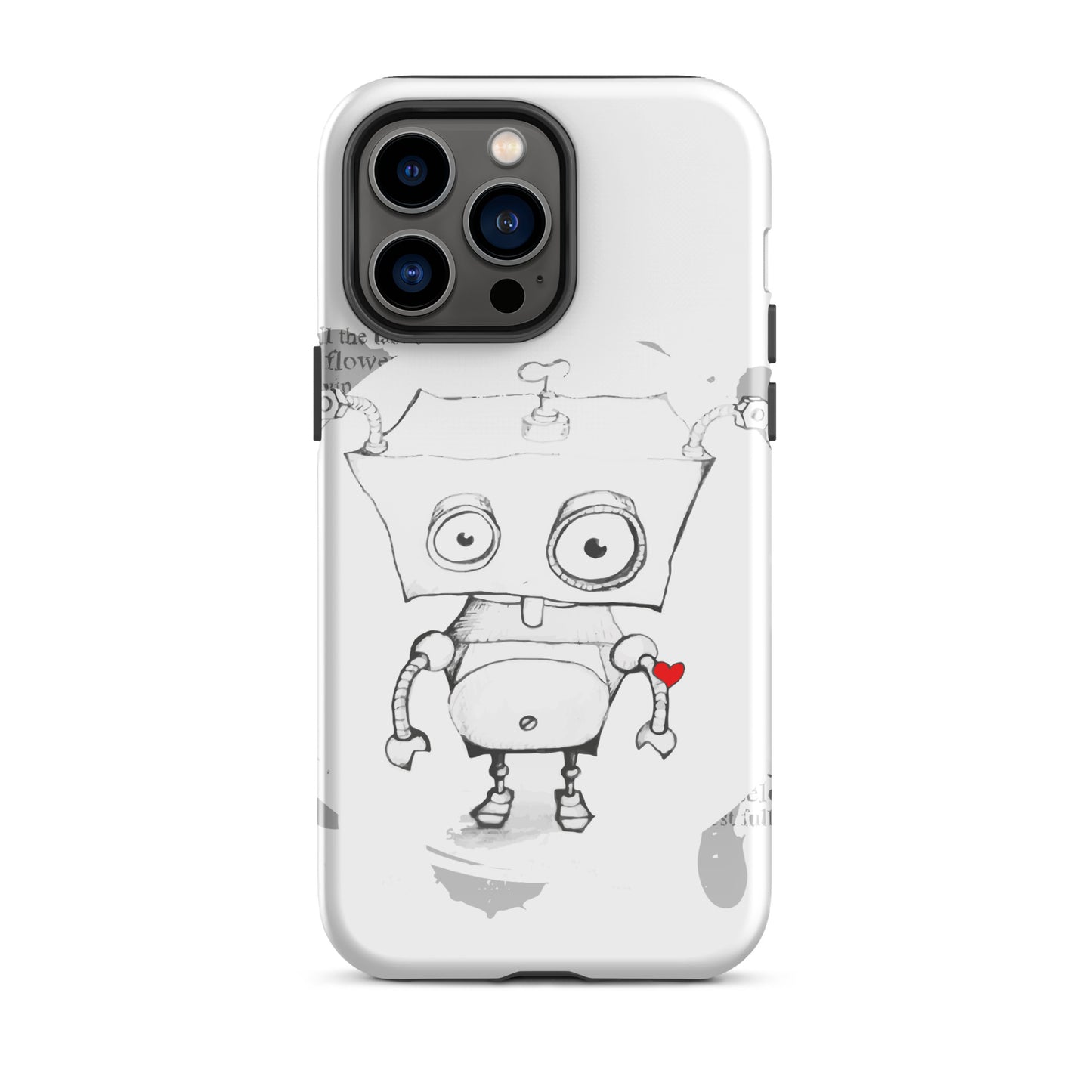 Little Robot iPhone 14 Pro Max Case