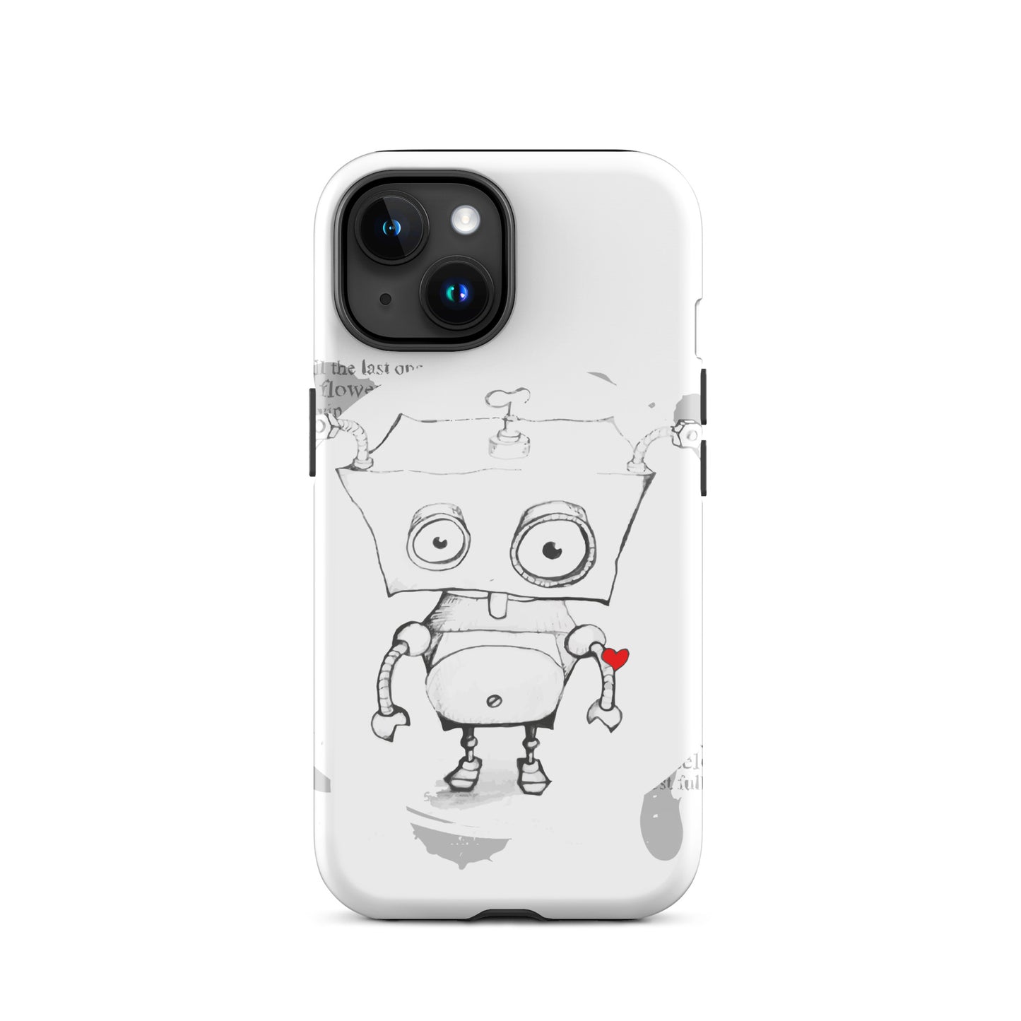 Little Robot iPhone 15 Case