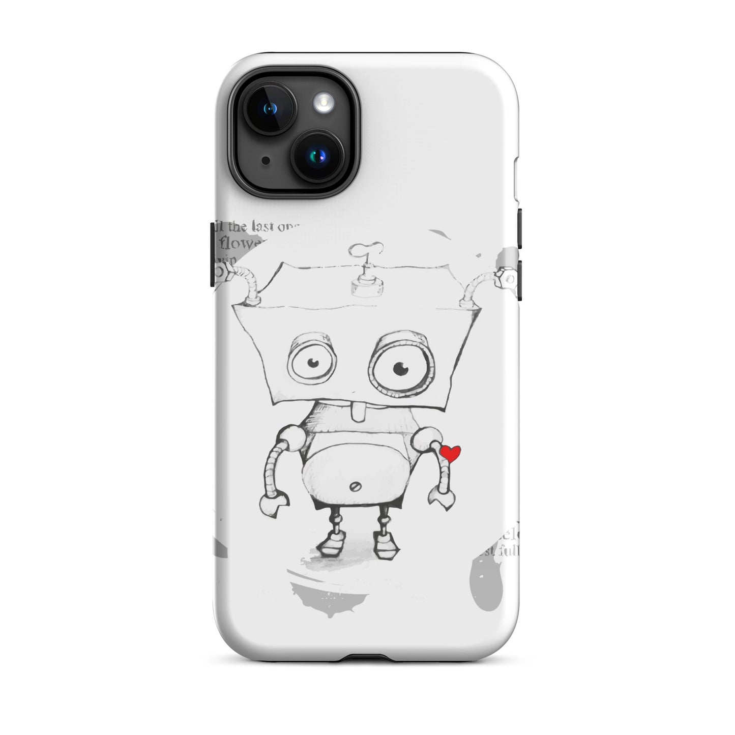 Little Robot iPhone 15 Plus Case