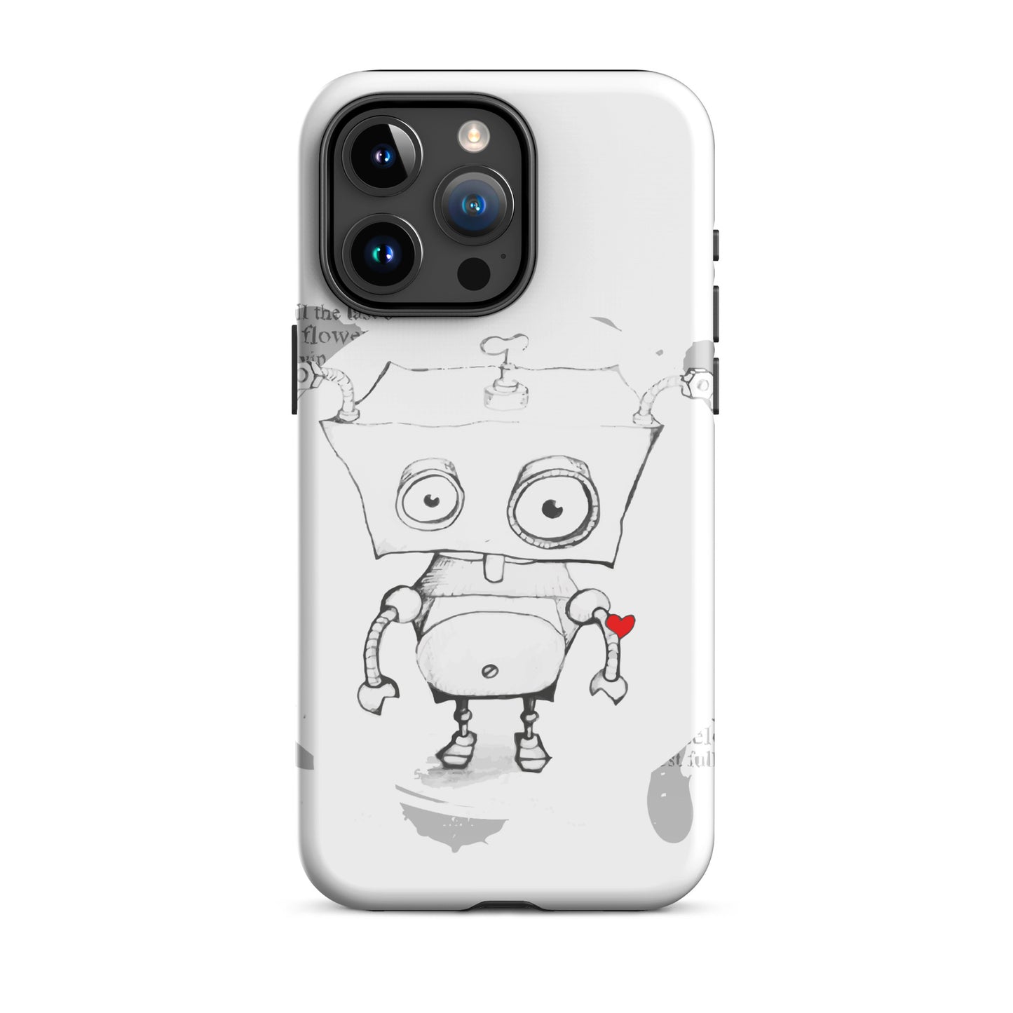Little Robot iPhone 15 Pro Max Case