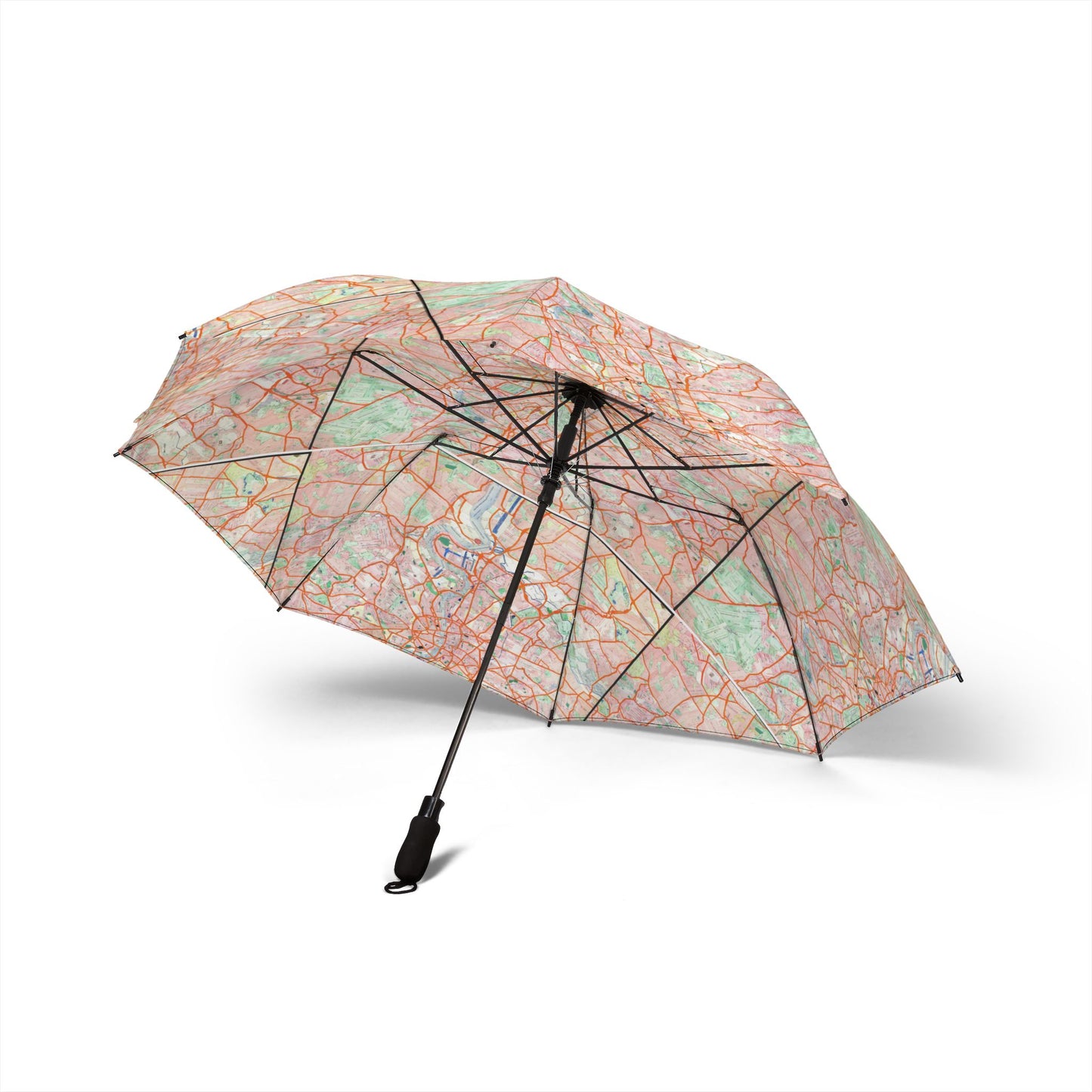 London Travel Card Map Foldable Umbrella
