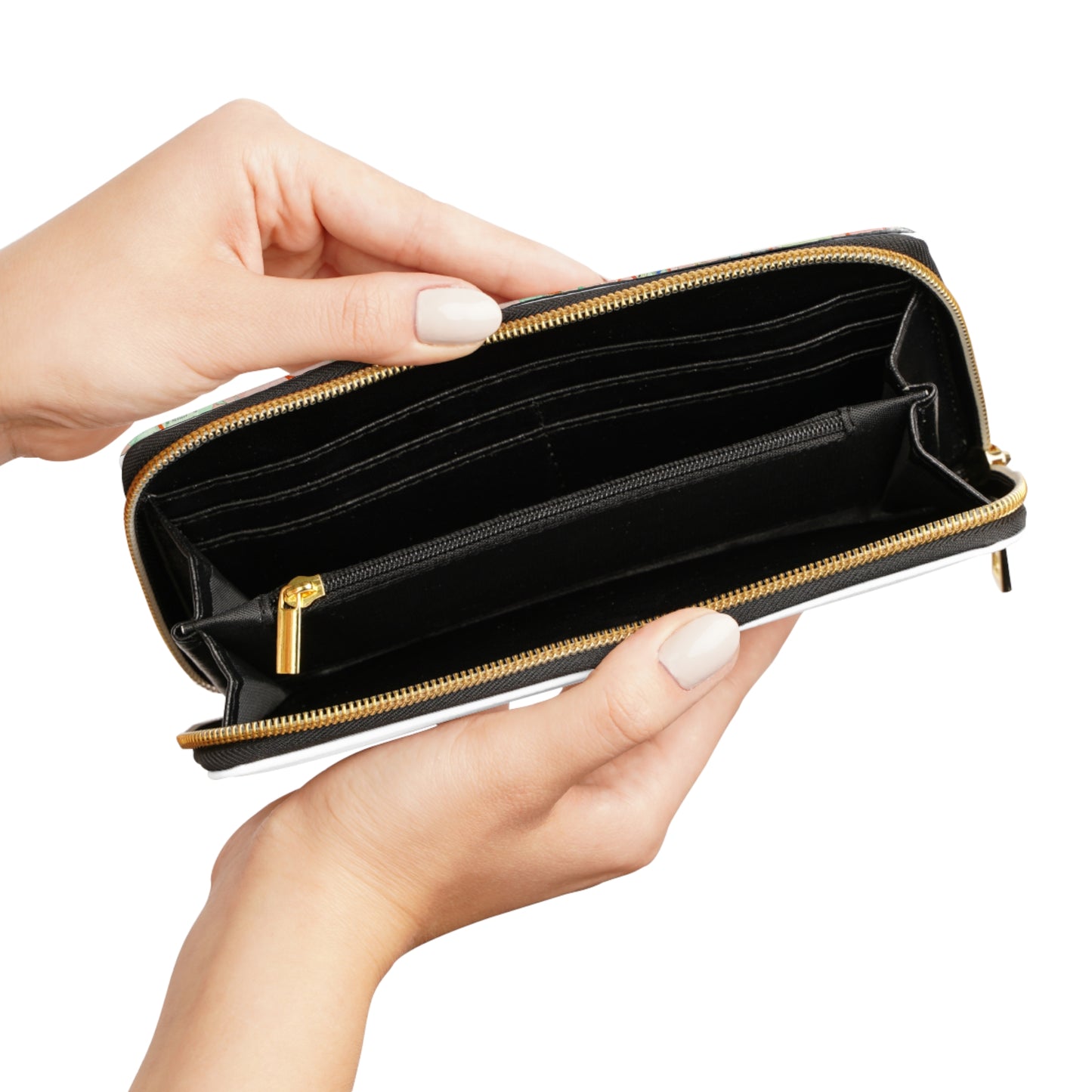 London Travel Card Map Zipper Wallet