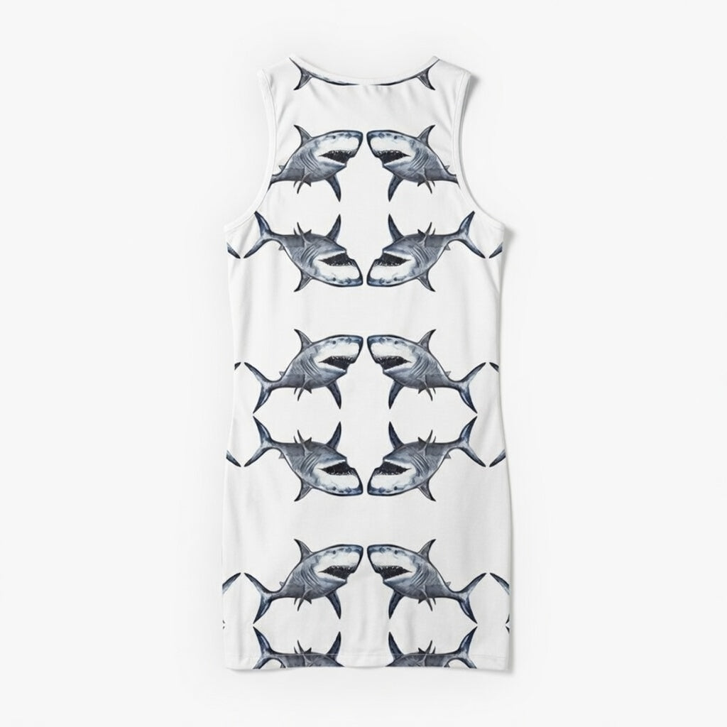 Shark Attack Bodycon dress