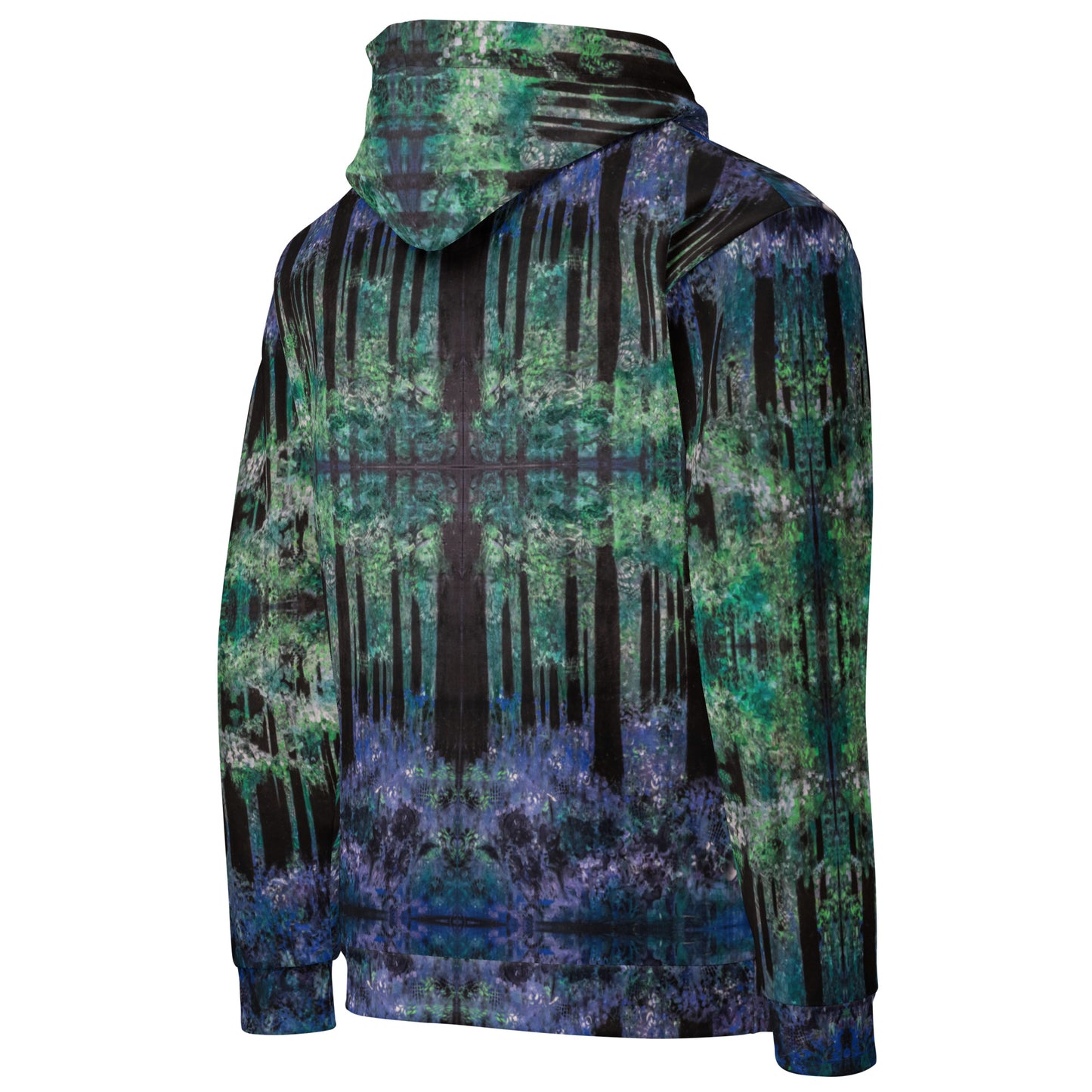 Bluebell Woods Mens All-Over Print Hoodie