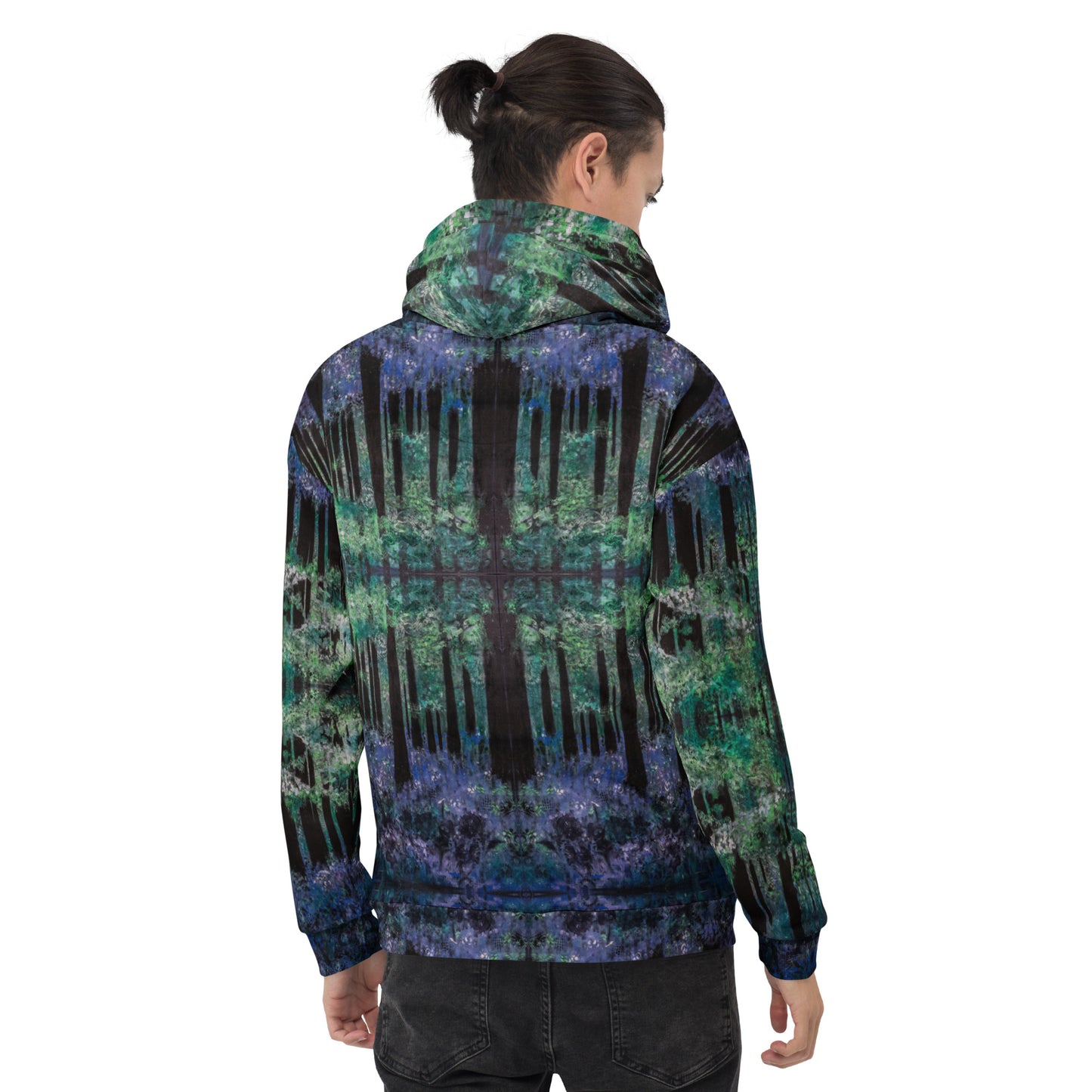 Bluebell Woods Mens All-Over Print Hoodie