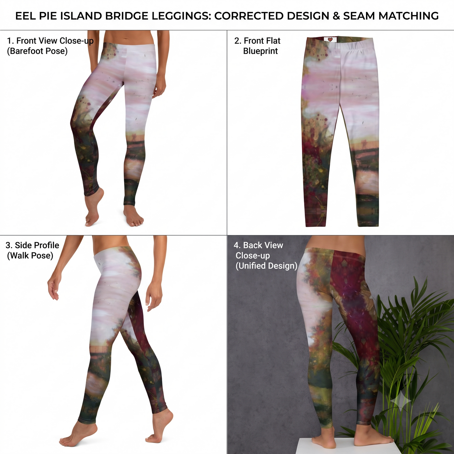 Eel Pie Island Bridge Leggings