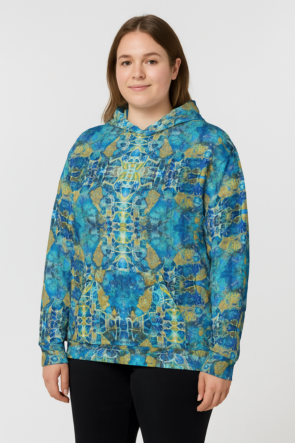 Euston "We Have a Problem' Shark Womens Zip Hoodie