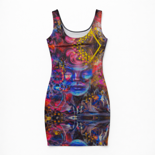 From Darkness to Light Bodycon Dress
