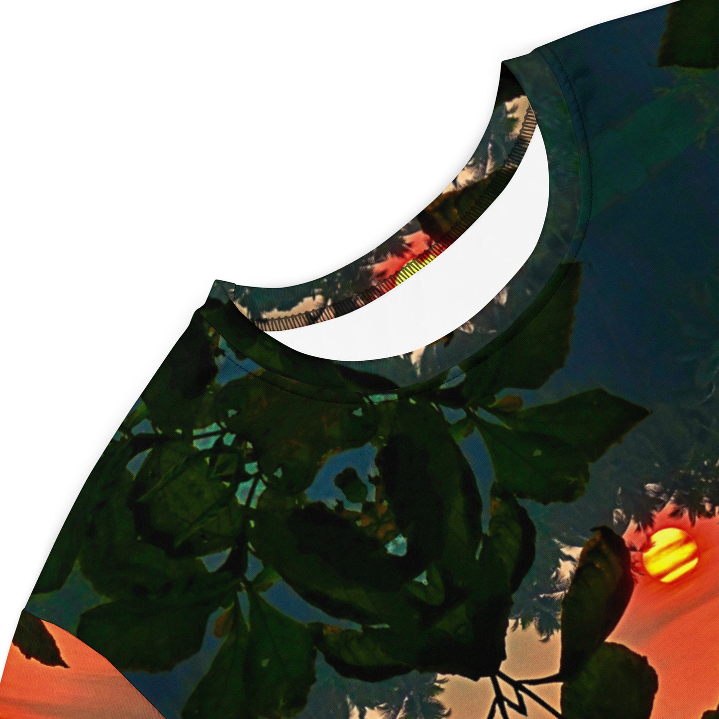 Jungle Sunset T-shirt Dress