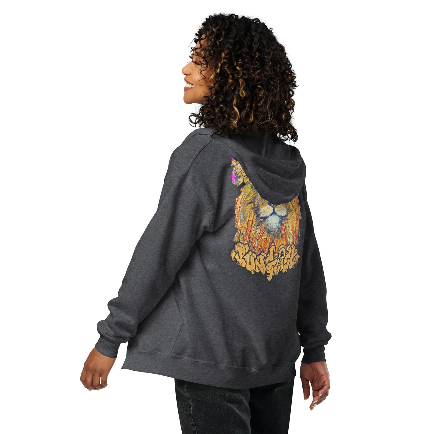 Junglist Womens Zip Hoodie
