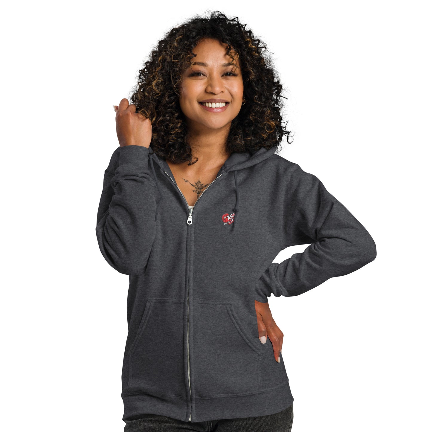 Junglist Womens Zip Hoodie