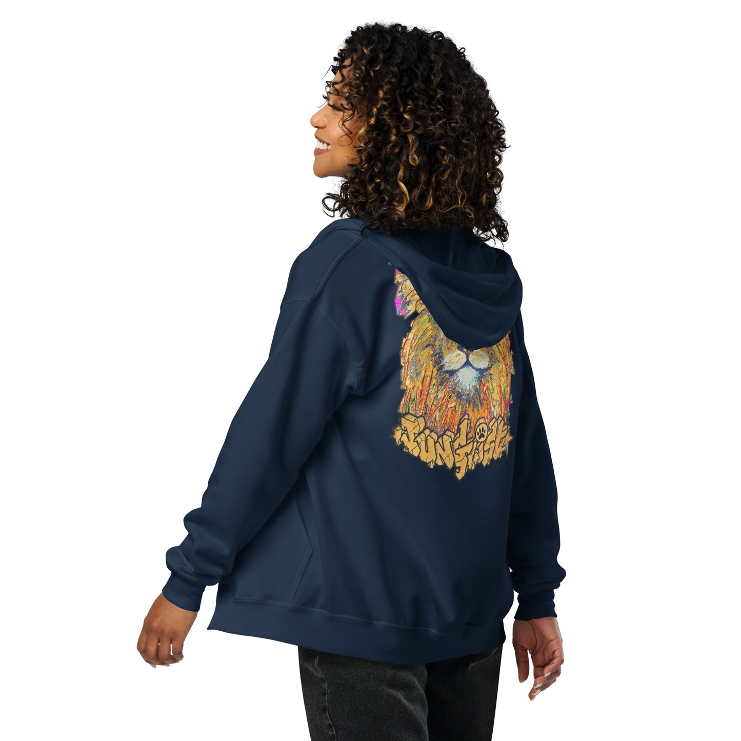 Junglist Womens Zip Hoodie