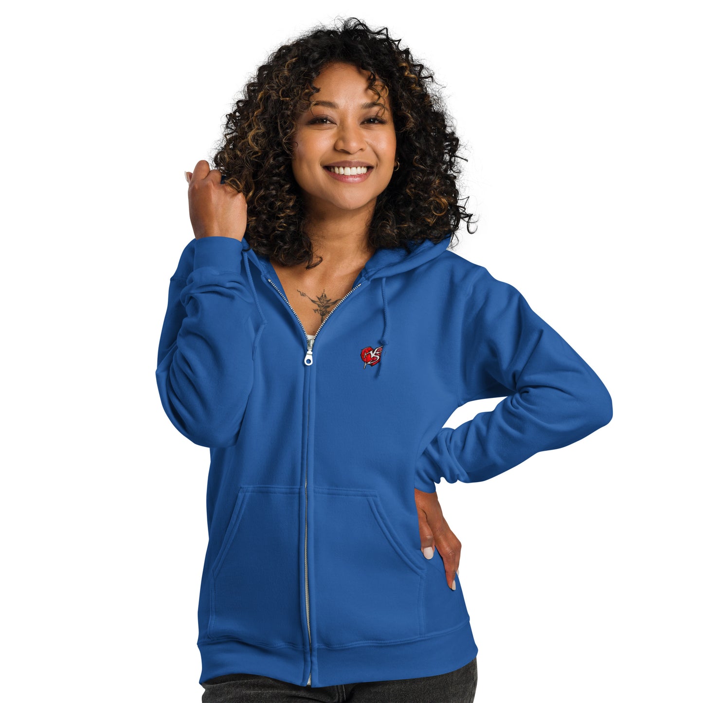 Junglist Womens Zip Hoodie