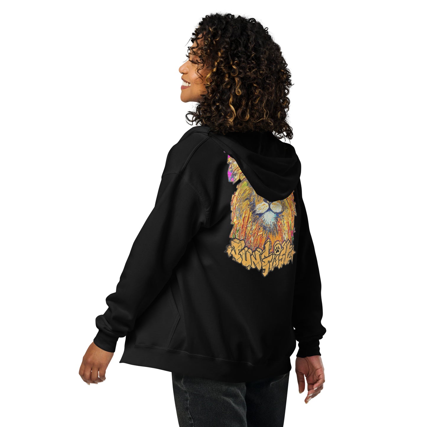 Junglist Womens Zip Hoodie