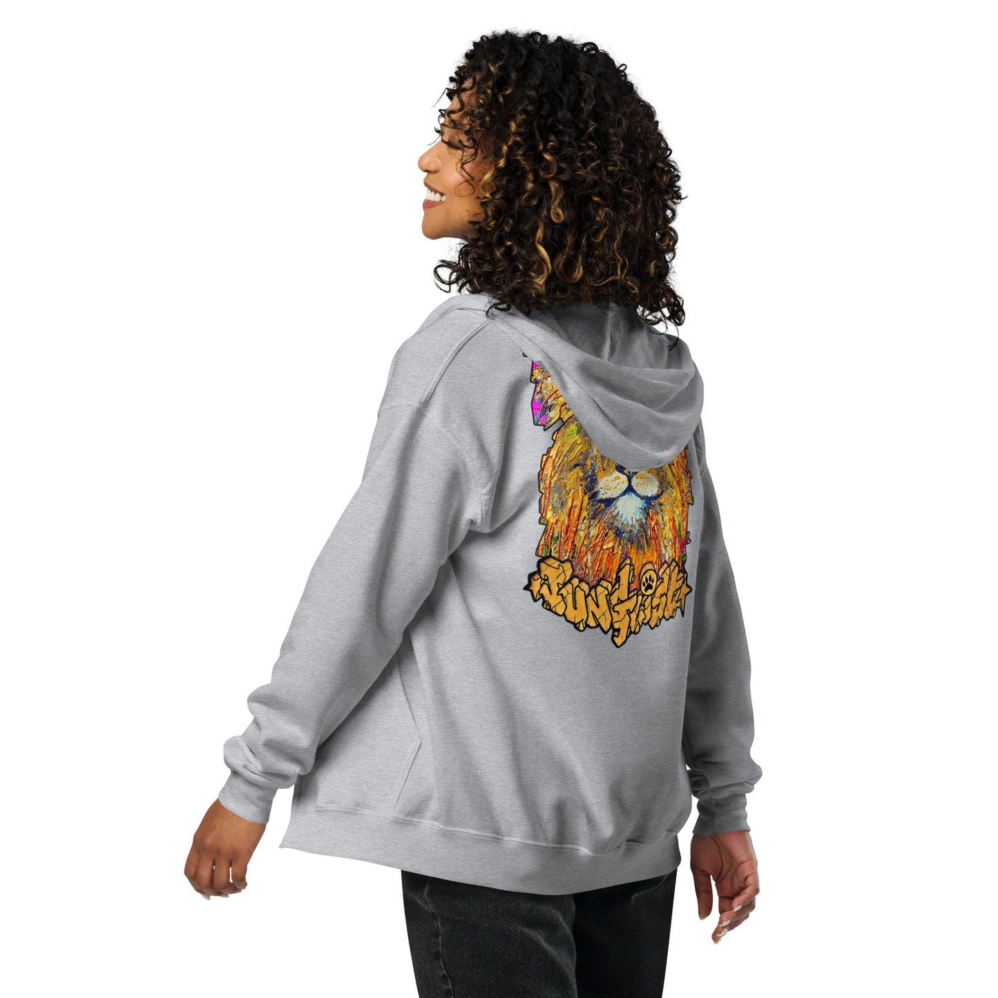 Junglist Womens Zip Hoodie