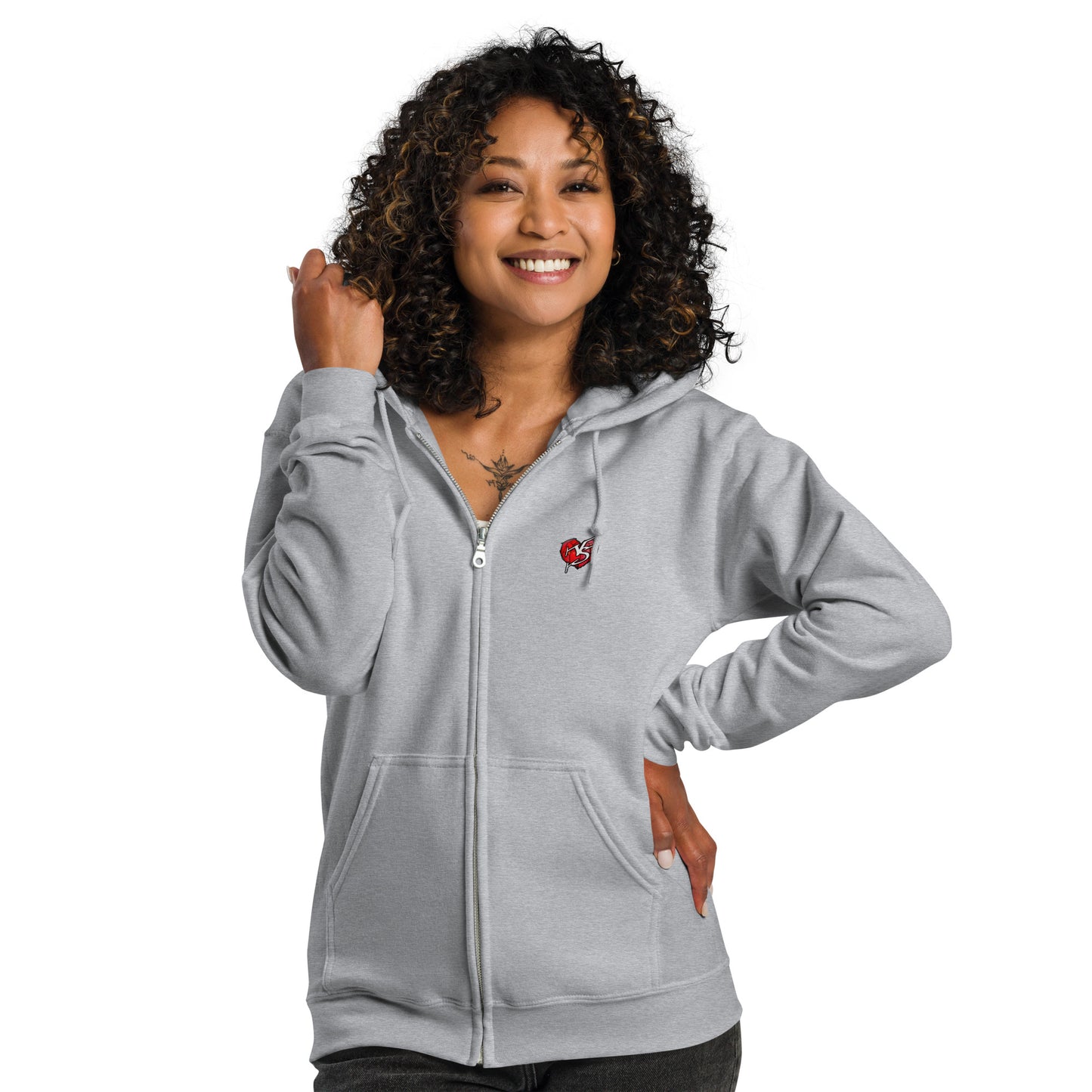 Junglist Womens Zip Hoodie