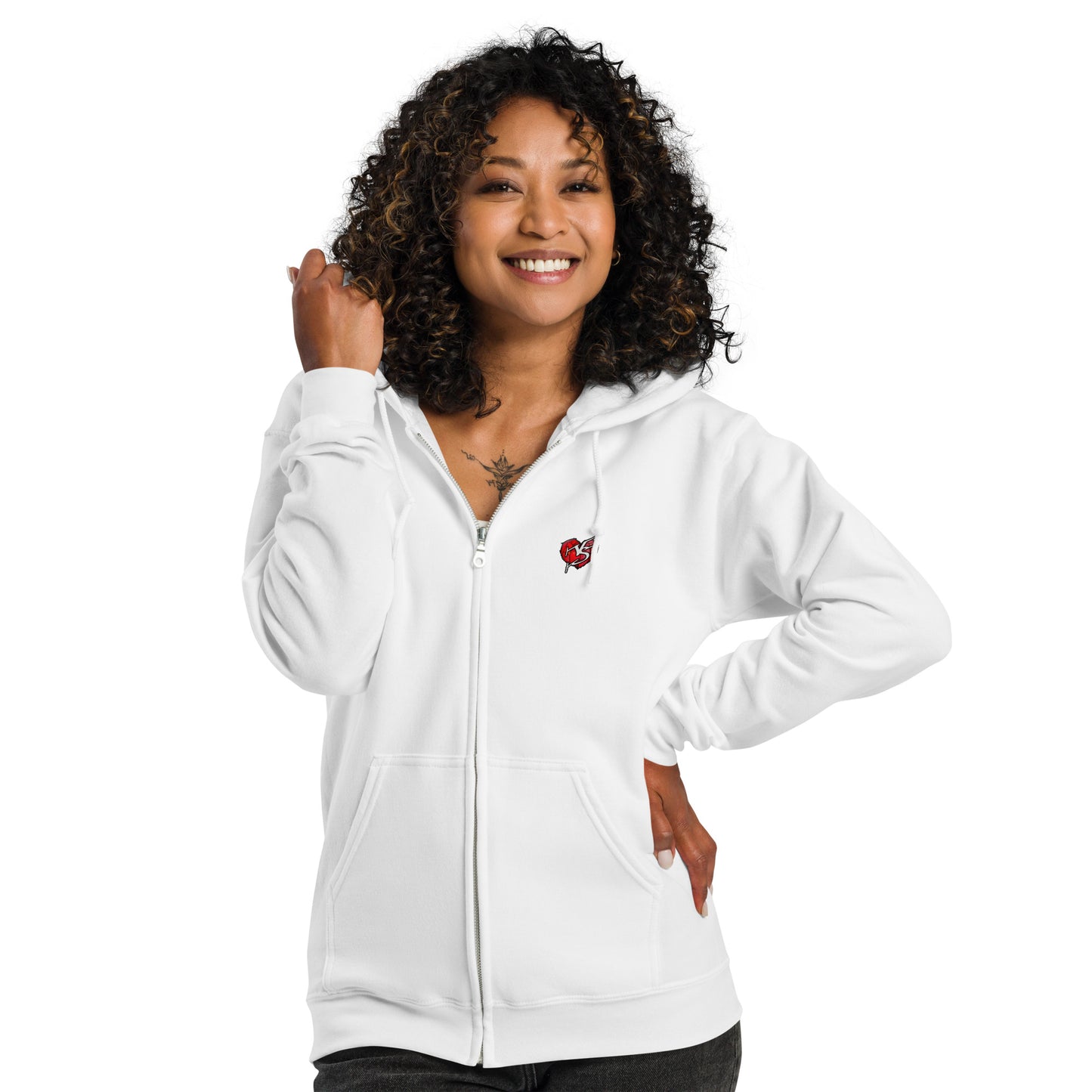 Junglist Womens Zip Hoodie
