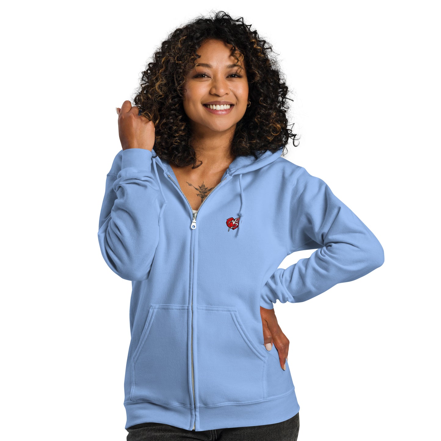 Junglist Womens Zip Hoodie