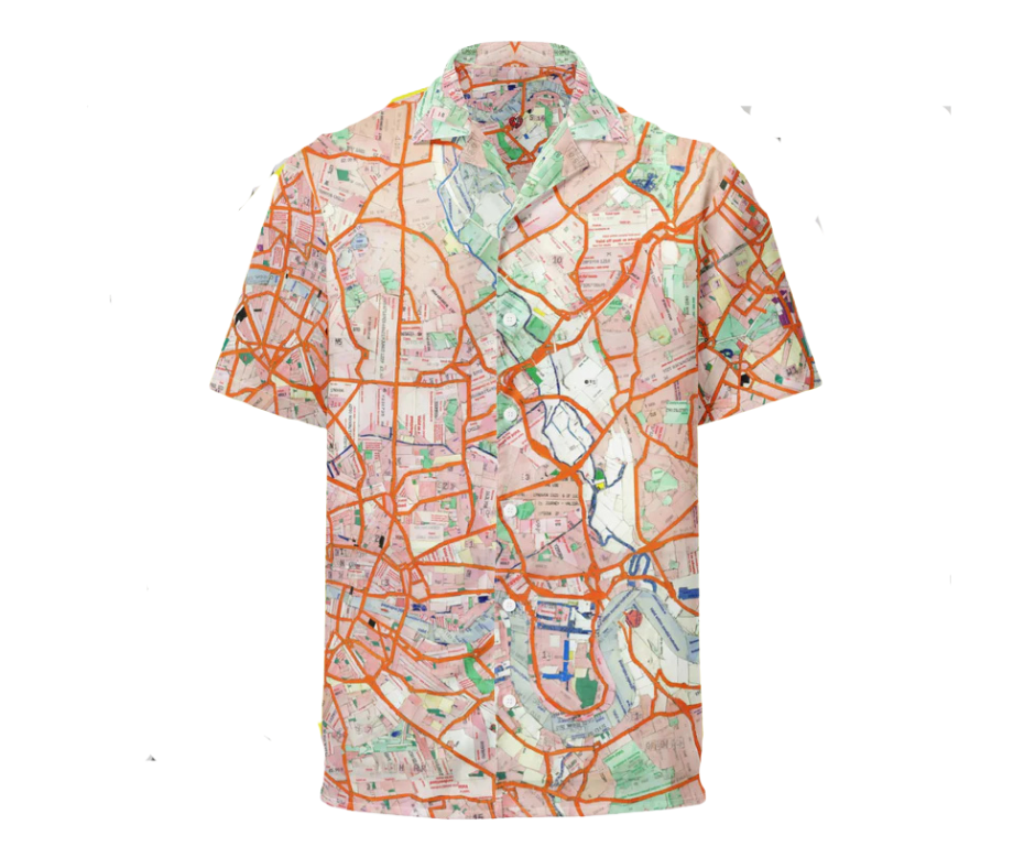 London Travel Card Map Shirt