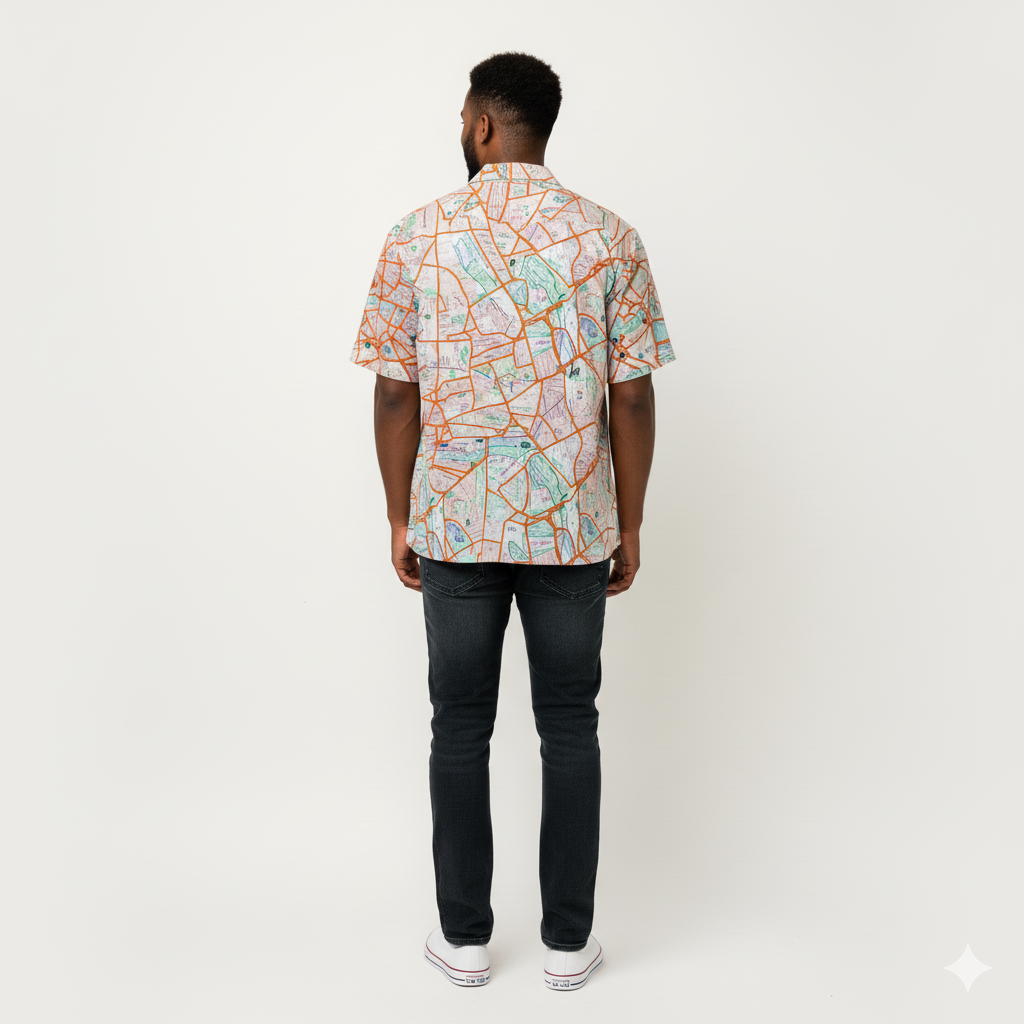 London Travel Card Map Shirt