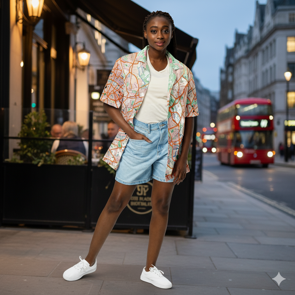 London Travel Card Map Shirt