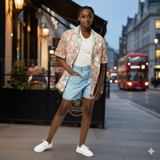 London Travel Card Map Shirt