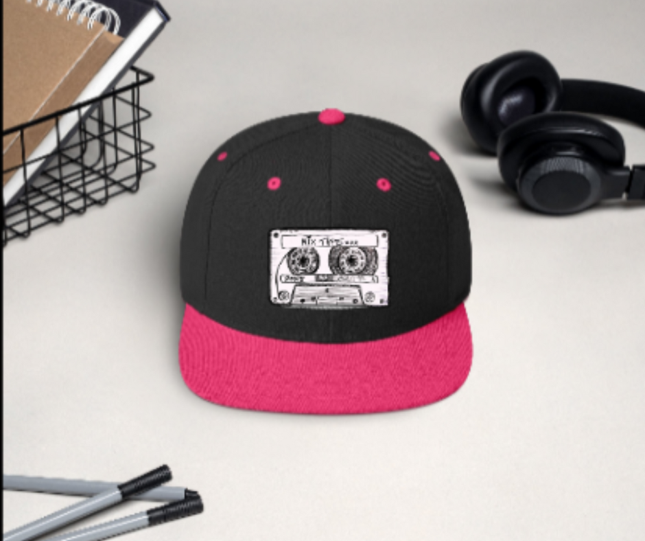Mix Tape Snapback Hat