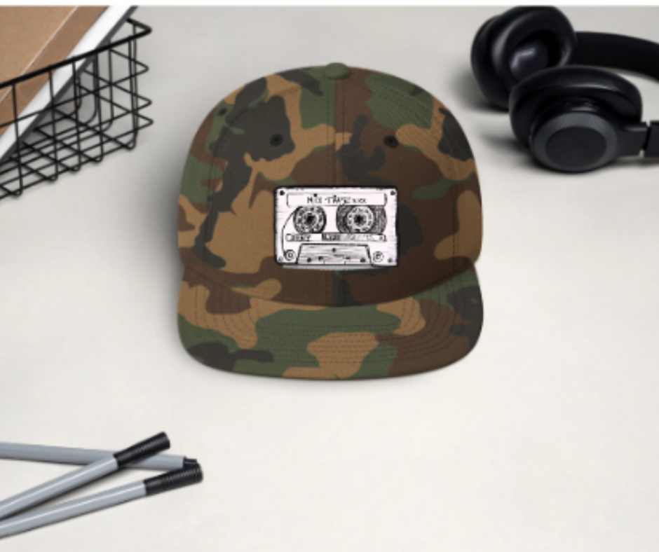 Mix Tape Snapback Hat