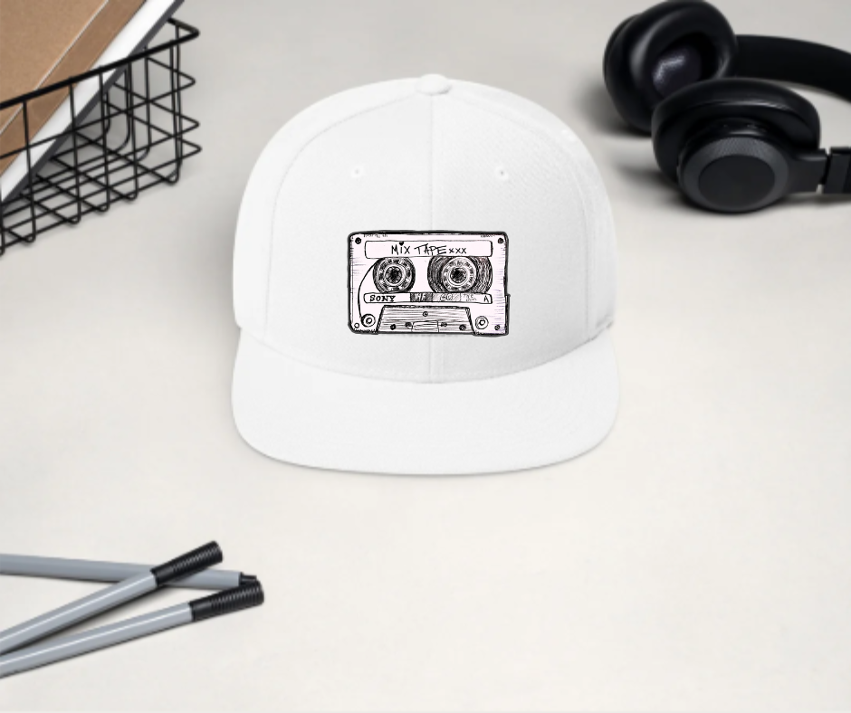 Mix Tape Snapback Hat