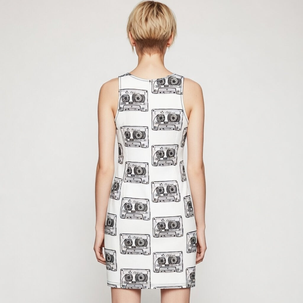 Mix Tape Bodycon Dress