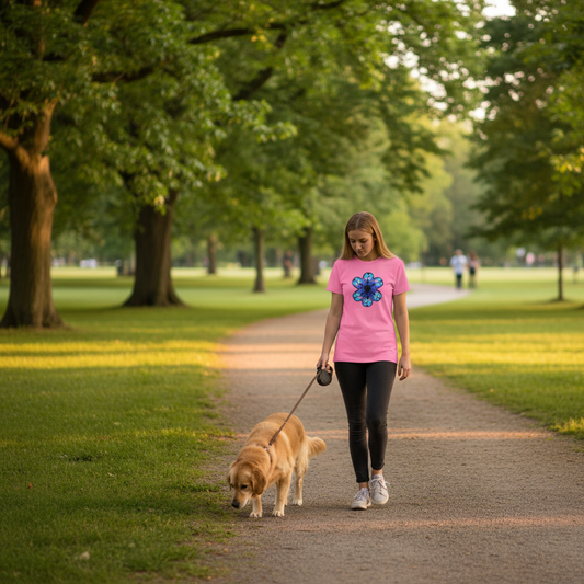 Pick Yourself Up Petals Womens T-Shirt