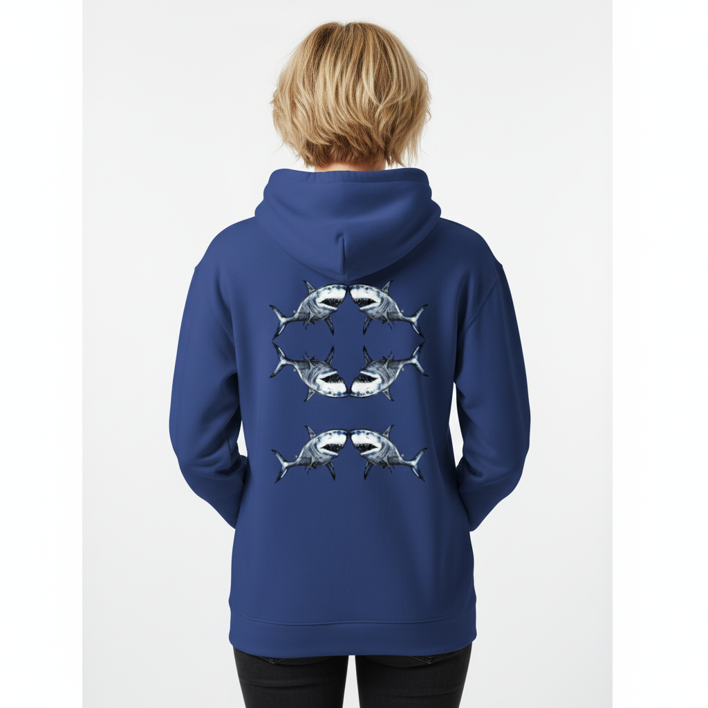 Biro Shark Oversized Hoodie