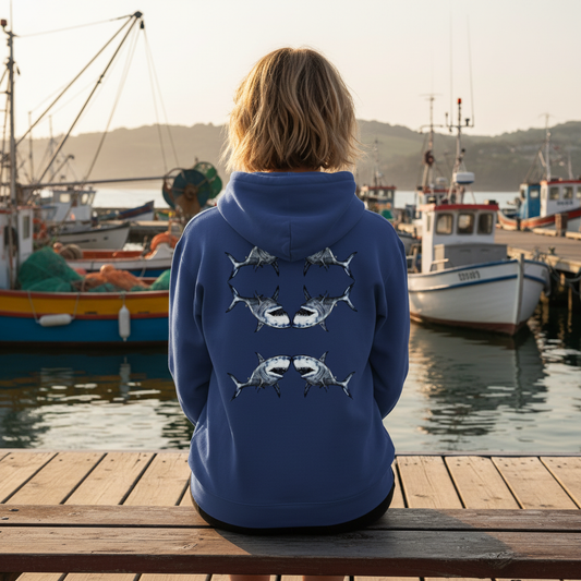 Biro Shark Oversized Hoodie