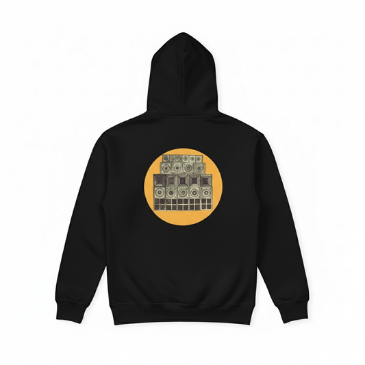 Speaker Stack Womens Classic Hoodie