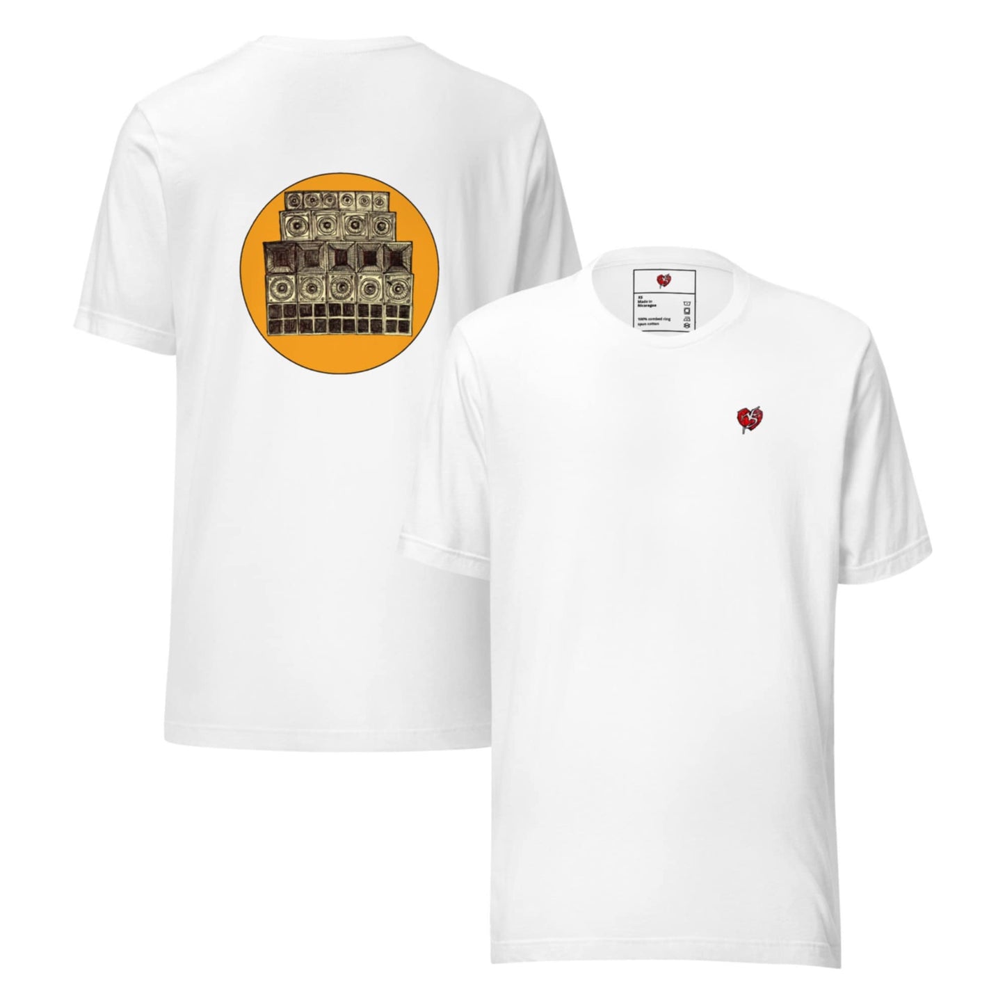 Speaker Stack Classic Womens T-Shirt