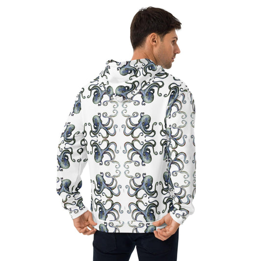 Squids In All-Over Print Hoodie