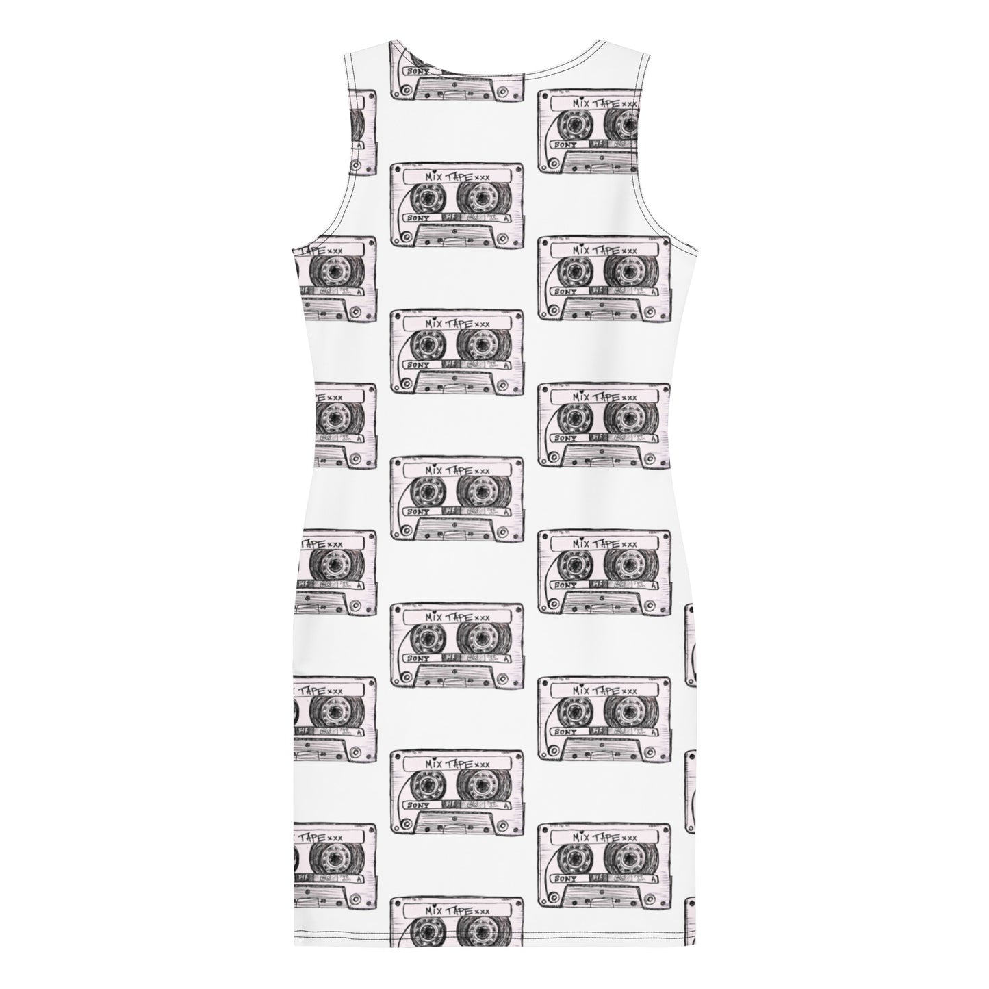 Mix Tape Bodycon Dress