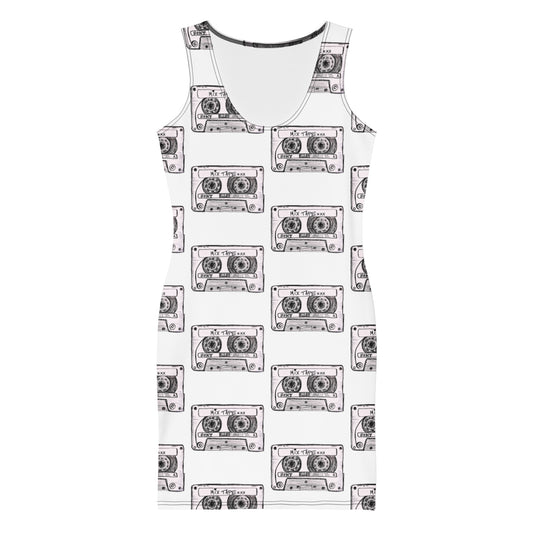 Mix Tape Bodycon Dress