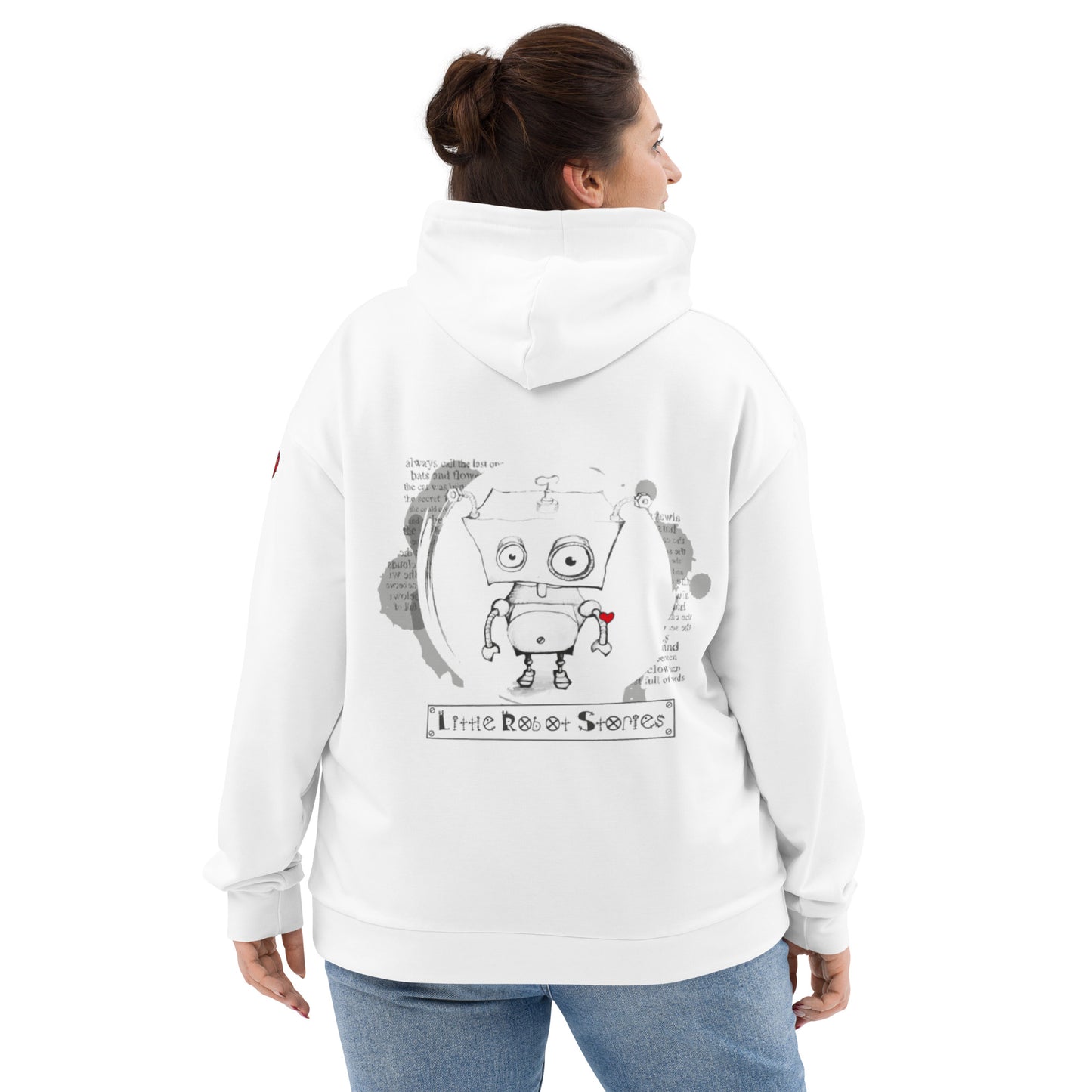 Little Robot Stories Womens Hoodie
