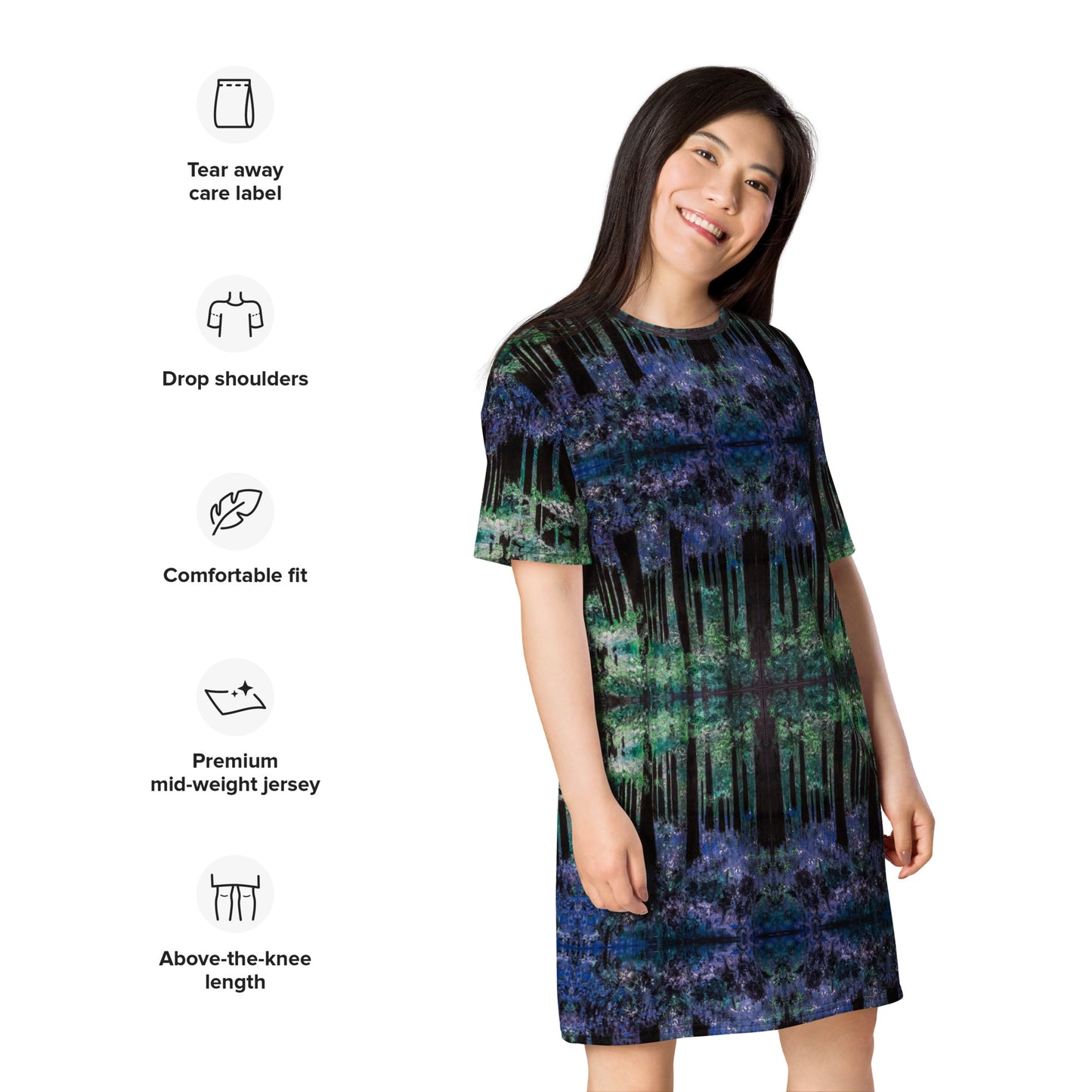 Bluebell Woods T-Shirt Dress